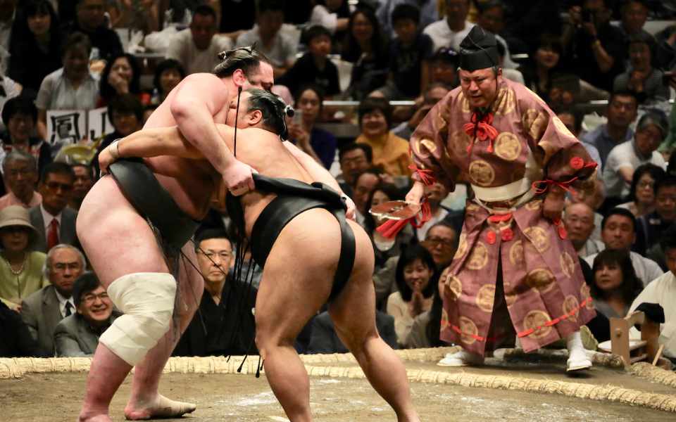 sumo wrestlers